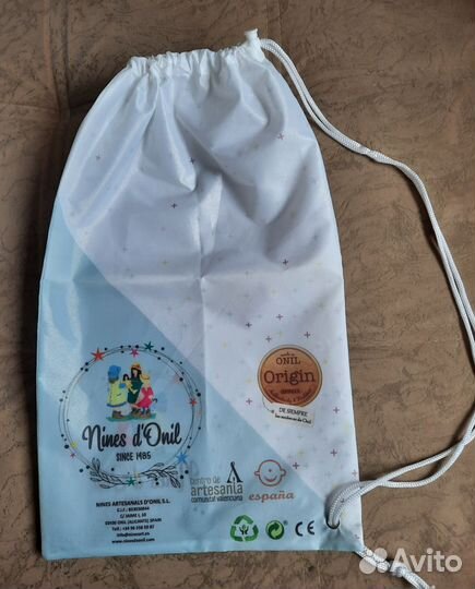 Мешок для сменной обуви для девочки