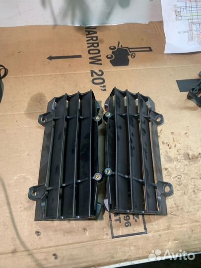 Защита радиаторов ktm exc / exc-f / sx / sx-f