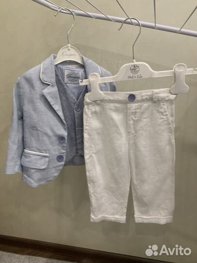 Костюм choupette на годик 80-86, джинсы hm