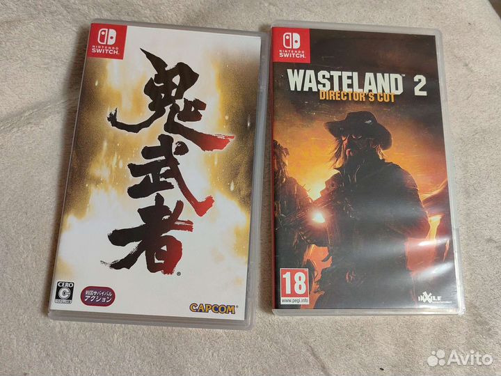 Игры Wasteland 2 DC и Onimusha для Nintendo switch