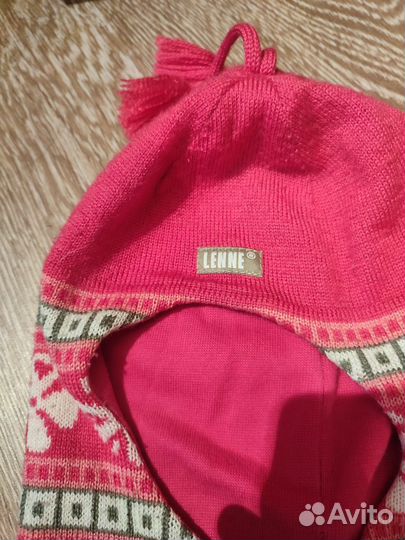 Комбинезон зимний 80-86 +шапка - шлем