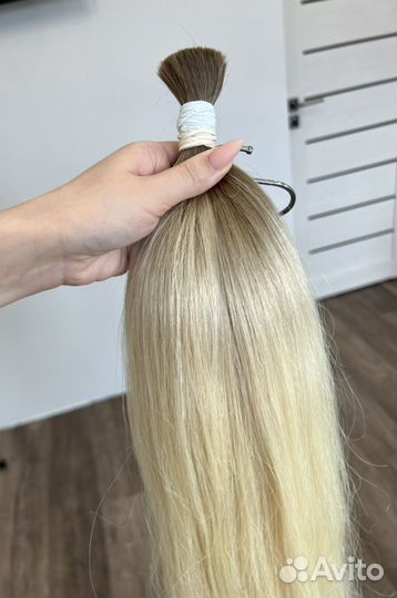 Волосы омбре 60 см с работой