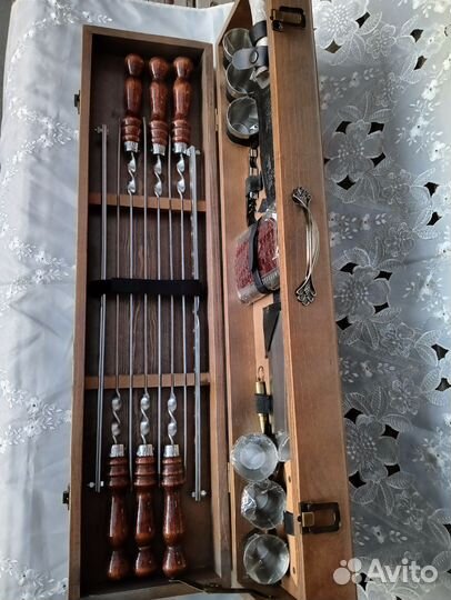 Шашлычный набор в кейсе