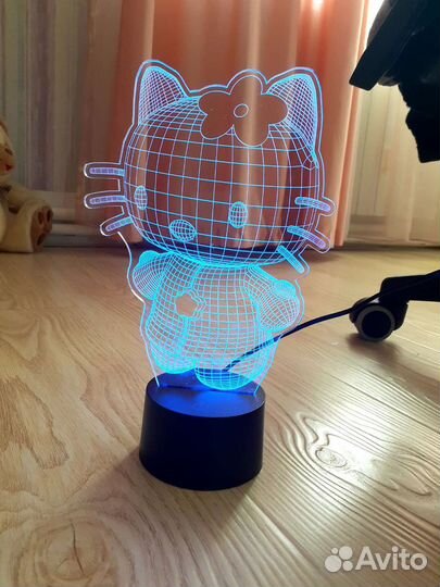 Светильник Hello Kitty