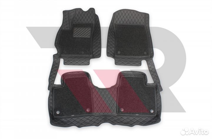 Ковры салона 3D Toyota Corolla 180 12-19г LH