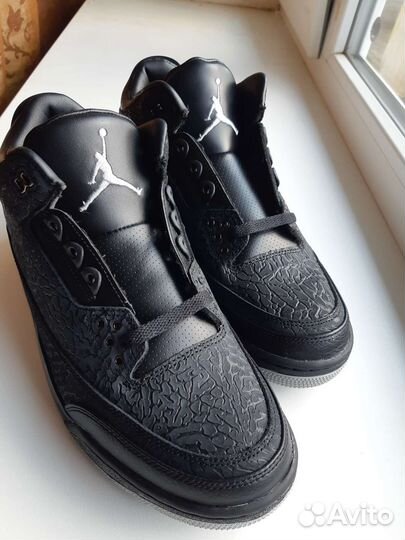 Air jordan 3 black flip