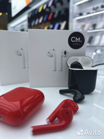 Наушники AirPods 2 цветные в наличии гарантия