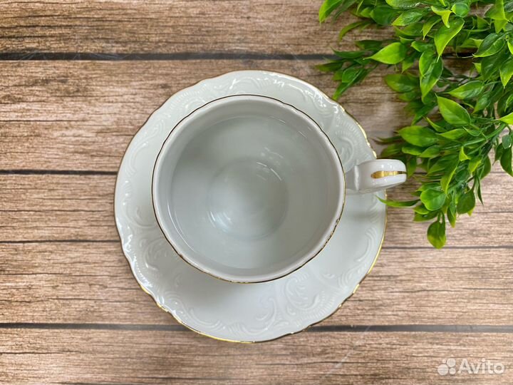 Чашка с блюдцем 