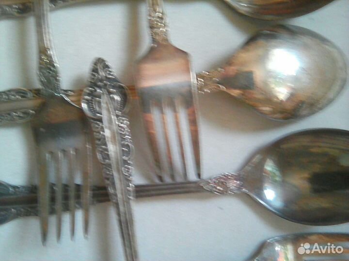 Столовый набор мельхиор СССР