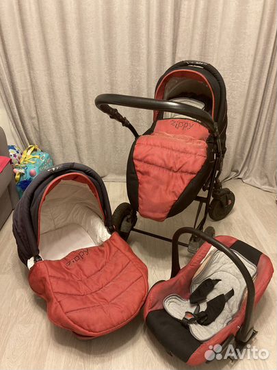 Коляска zippy tuttis 3 в 1