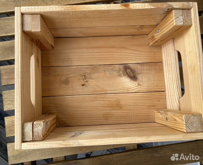 Ящик для хранения IKEA деревянный