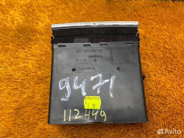 Дефлектор воздушный задний Volkswagen Touareg 7L