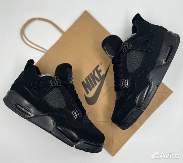 Nike air jordan 4 black cat