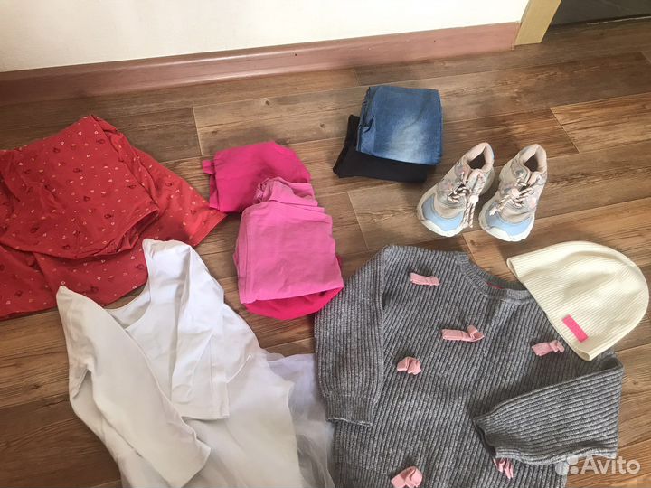 Пакет вещей на девочку