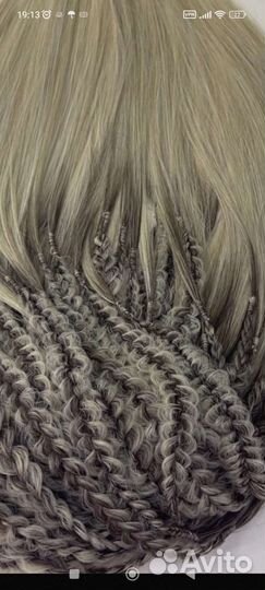 Новый Де комплект кос с распущенным концом