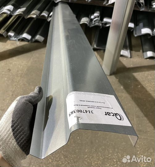 Порог левый Kia Ceed 2 2012-2018 (1мм)