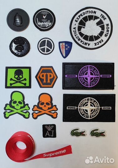 Нашивки бирки