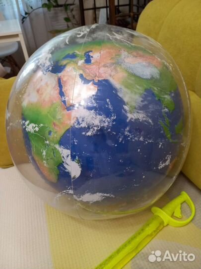 Бронь/ Мяч надувной, попит и мыльные пузыри