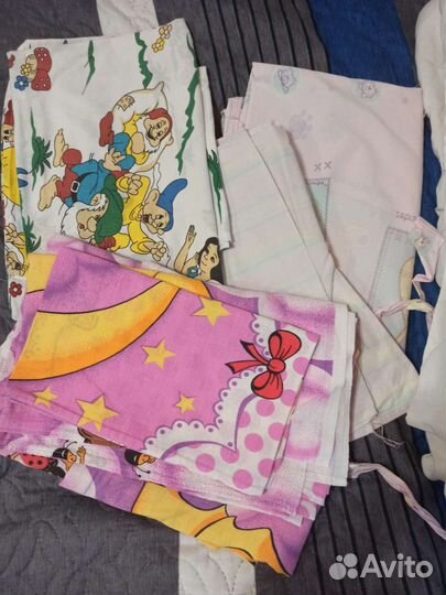 Бортики в детскую кроватку