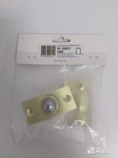 Шариковый фиксатор двери Apecs R-0001-GM новый