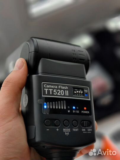 Вспышки godox tt520 ii