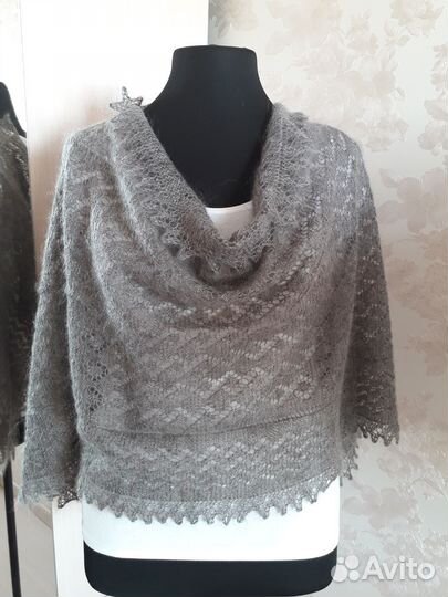 Платки палантины пуховые