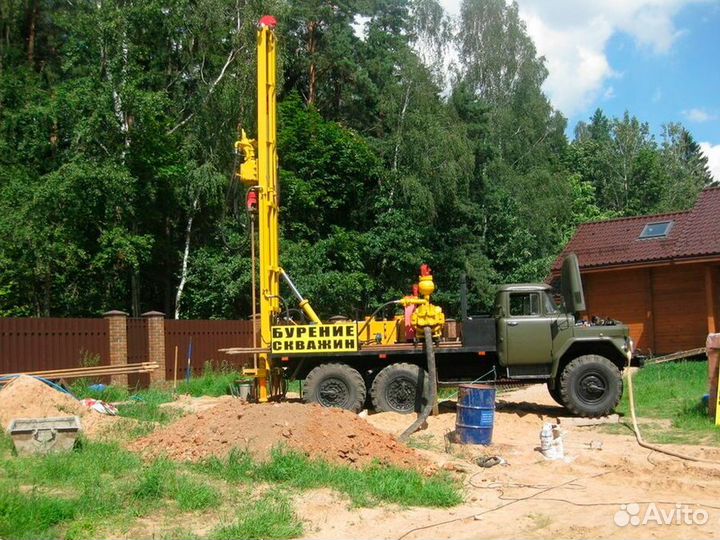 Бурение скважин на воду — Узнать цену и глубину