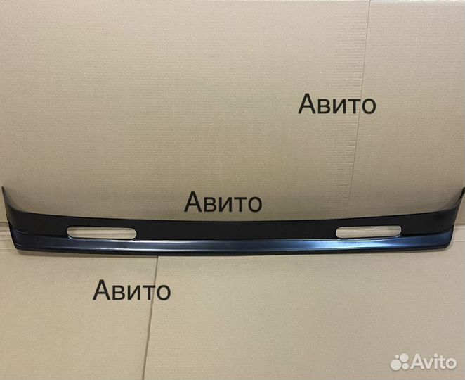 Юбка переднего бампера 