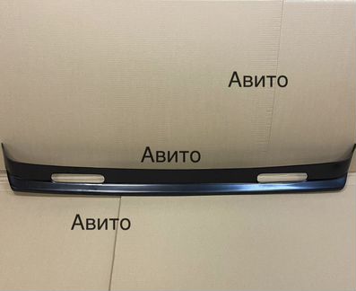 Юбка переднего бампера 