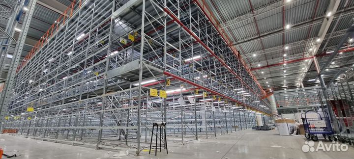 Полочный мезонин 4-х уровневый б/у Solos