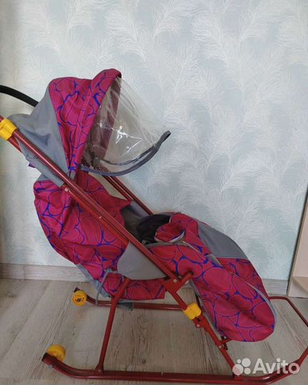 Коляска санки