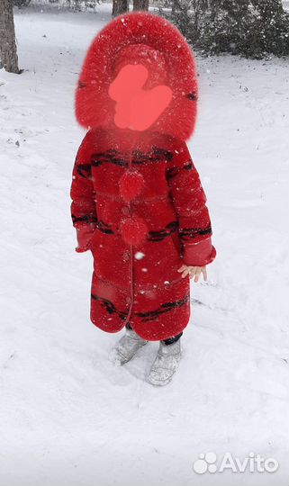 Шуба для девочки 116-134 см