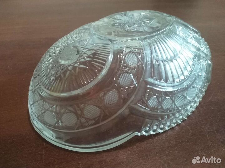 Хрустальная ваза, конфетница СССР