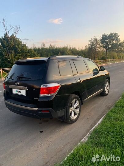 Toyota Highlander 3.5 AT, 2012, 188 000 км