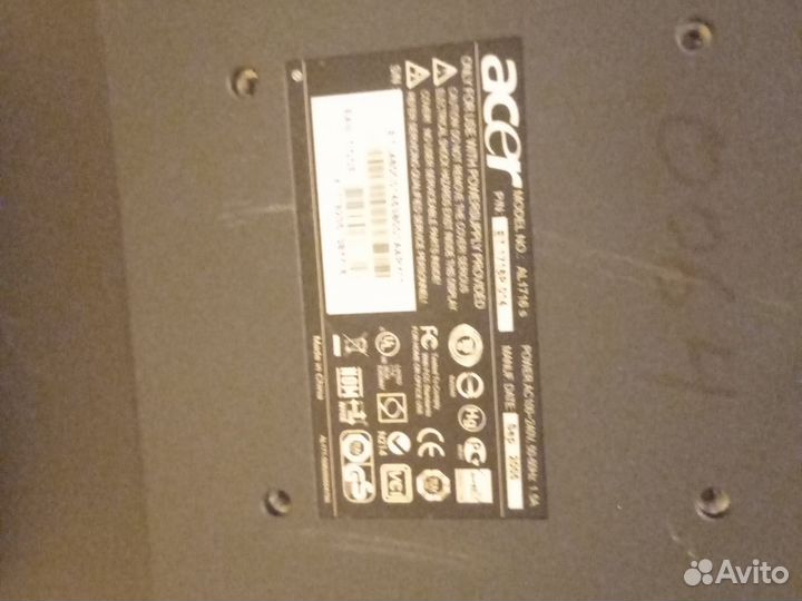 Монитор Acer 17