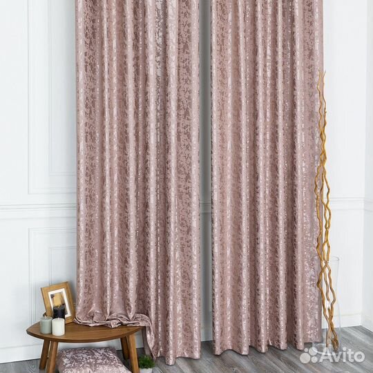 Комплект штор Версаль Розовый готовые и на заказ