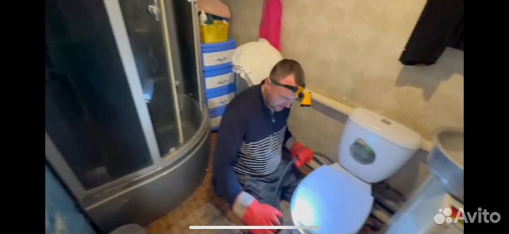 Гидродинамическая прочистка канализации Сантехник