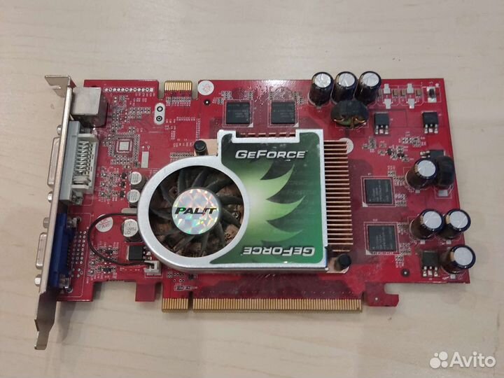 Видеокарта 6600GT PCI-E 256Mb TV-OUT DVI