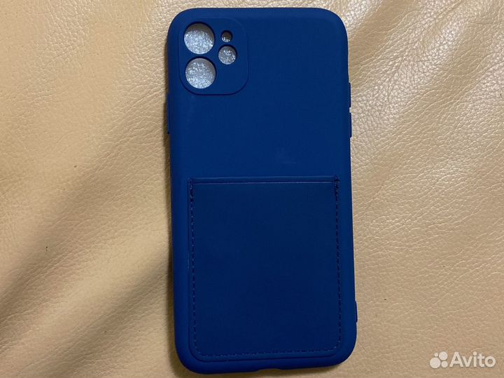 Чехол на iPhone 11 с визитницей