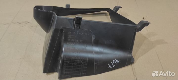 Воздуховод интеркулера BMW X6 E71 2007-2014г