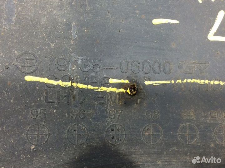 Пыльник двигателя боковой левый Ssang Yong Korando