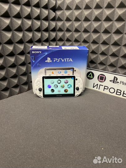 Sony ps vita slim прошитая + 64 гб + 24 игры
