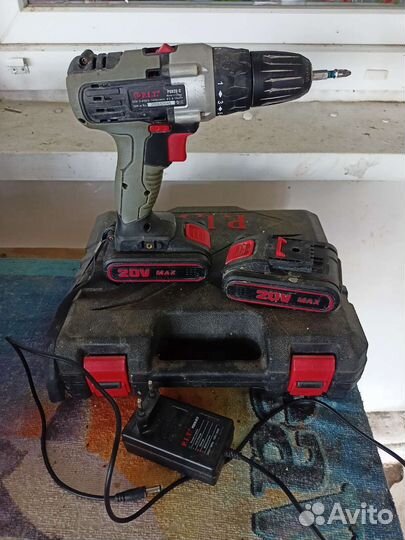 Аккумуляторная дрель шуруповерт Pit
