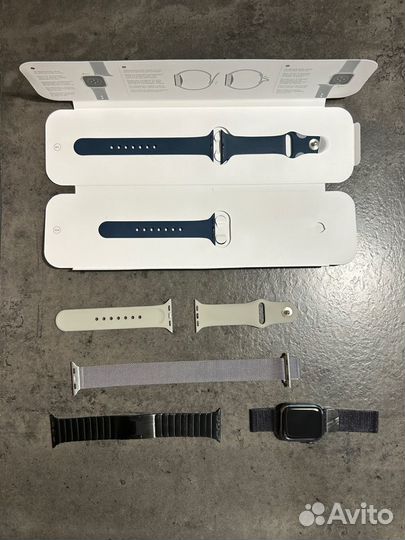 Apple Watch Series 7 41mm Stainless Steel case