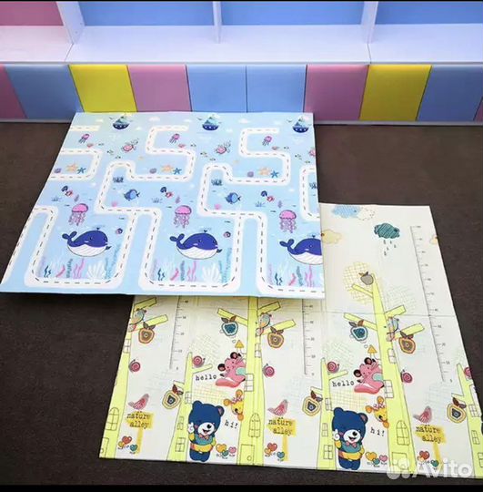 Складные игровые детские коврики