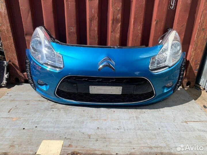 Срез морды Citroen C3 A51 галоген Ситроен С3 А51