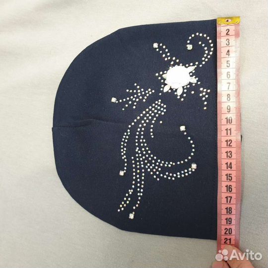 Шапочка для девочки летняя, трикотажная 44-46 р