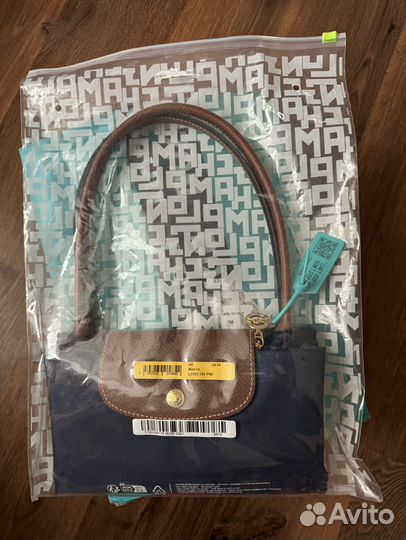 Сумка Longchamp Le Pliage 28 (M), синия