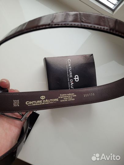 Ремень мужской натуральная кожа