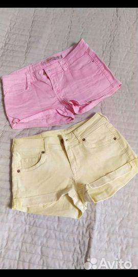 Шорты Zara, H&M, 42-44 за 2 шт